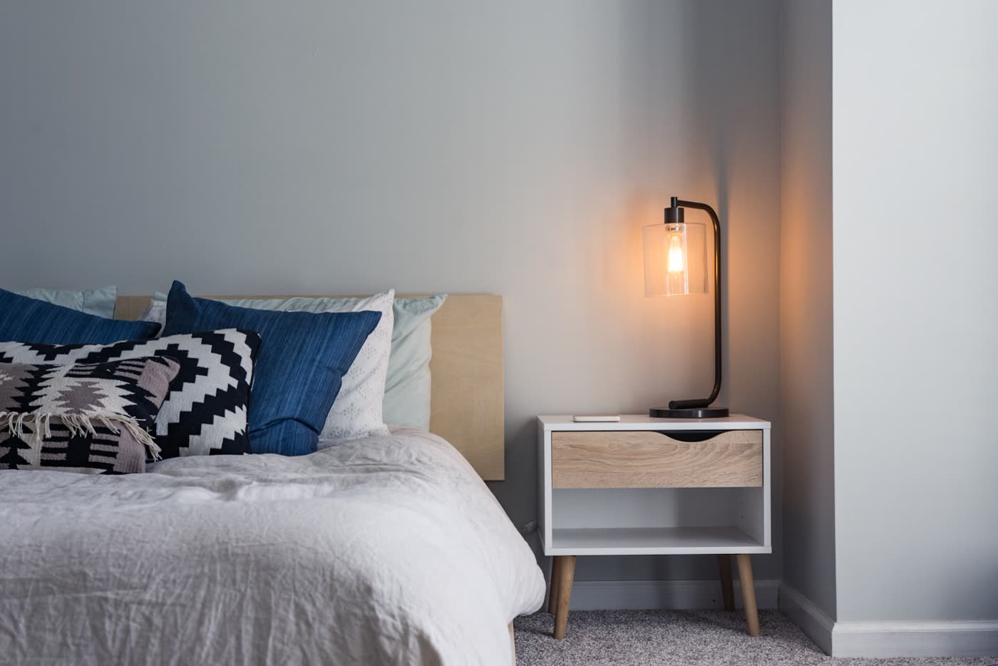 House One, Room B: ground floor, street side bedroom, 119 ft²